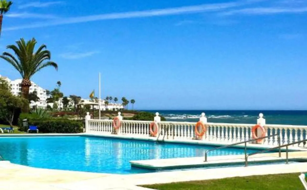 الشقق الفندقية Sitio de Calahondaفي  Sol Y 1ª Linea De Playa Urbanizacion Lubina Sol